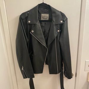Levi’s Faux Leather Moto Jacket - 1X